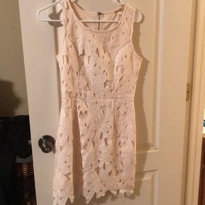 Off white lace dress